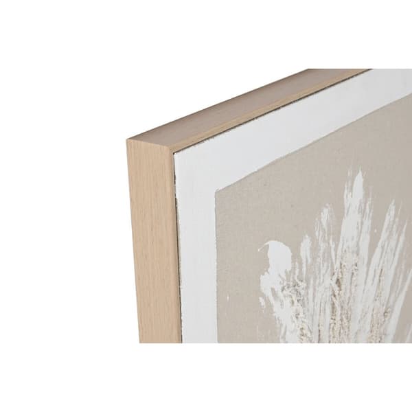 Maleri Home ESPRIT Hvit Beige Vase Tradisjonell 62 x 4,5 x 122 cm (2 enheter)