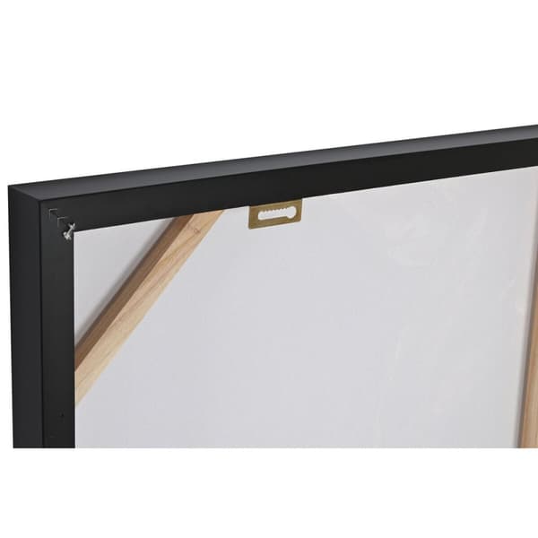 Maleri Home ESPRIT Moderne Afrikansk dame 102 x 4,5 x 102 cm (2 enheter)