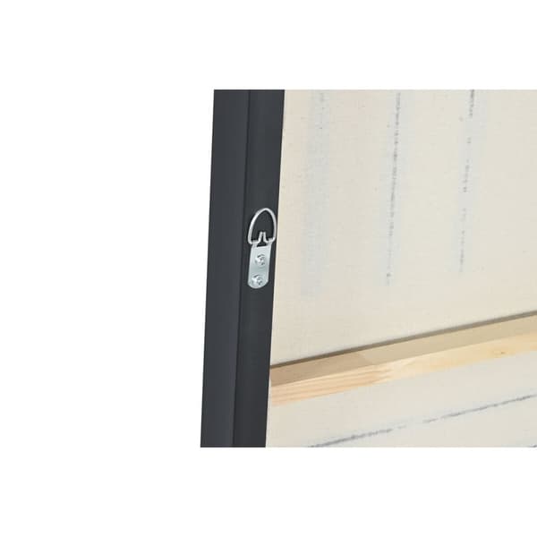 Maleri Home ESPRIT Hvit Svart Urban (2 enheter)