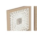 Miniatyrbilde 2 av 5: Maleri Home ESPRIT Hvit Naturell Moderne 22 x 2 x 22 cm