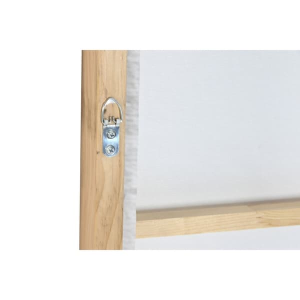 Maleri Home ESPRIT Hvit Svart Beige Abstrakt 103 x 4,3 x 143 cm (2 enheter)
