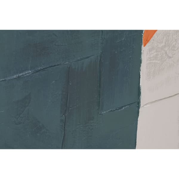 Maleri Home ESPRIT Svart Grønn Urban 83 x 3,5 x 123 cm (2 enheter)