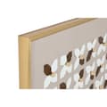 Miniatyrbilde 2 av 4: Maleri Home ESPRIT Hvit Beige Gyllen Moderne Urban 90 x 3,5 x 120 cm (2 enheter)