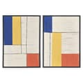 Pikkukuva 1 / 4: Maalaus Home ESPRIT Moderni Kaupunki 50 x 2,5 x 70 cm (2 osaa)