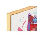 Pikkukuva 2 / 4: Maalaus Home ESPRIT Moderni Kissa 80 x 3,5 x 80 cm (2 osaa)