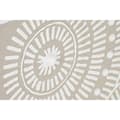 Pikkukuva 3 / 4: Maalaus Home ESPRIT Valkoinen Beige Ympyrät Kaupunki 82 x 4,5 x 82 cm (2 osaa)