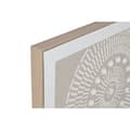 Pikkukuva 2 / 4: Maalaus Home ESPRIT Valkoinen Beige Ympyrät Kaupunki 82 x 4,5 x 82 cm (2 osaa)