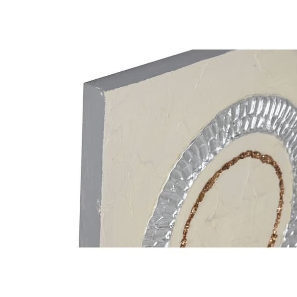 Tavla Home ESPRIT Blå Grön Abstrakt Urban 80 x 3 x 80 cm (2 antal)