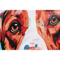 Miniatyrbillede 3 af 4: Maleri Home ESPRIT Moderne Hund 80 x 3,5 x 80 cm (2 enheder)