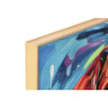 Miniatyrbillede 2 af 4: Maleri Home ESPRIT Moderne Hund 80 x 3,5 x 80 cm (2 enheder)