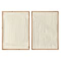Miniatyrbillede 1 af 4: Maleri Home ESPRIT Hvid Natur Urban 50 x 2,5 x 70 cm (2 enheder)