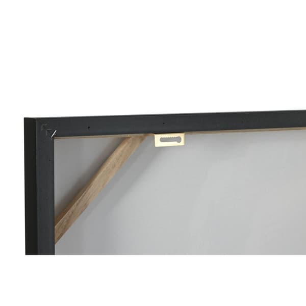Maleri Home ESPRIT Blå Sort Moderne Astronaut kvinde Lakeret 100 x 4 x 100 cm (2 enheder)