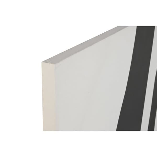 Maleri Home ESPRIT Hvid Marineblå Moderne Urban 140 x 3 x 180 cm (2 enheder)