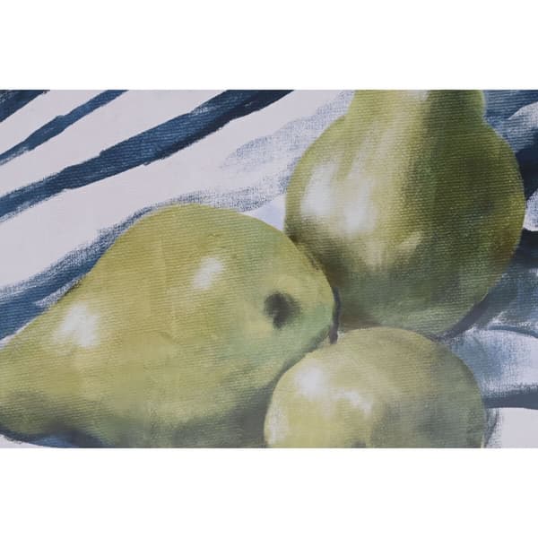 Maleri Home ESPRIT Gul Blå Hvid Grøn Frugt Middelhavet 60 x 2,5 x 45 cm (2 enheder)
