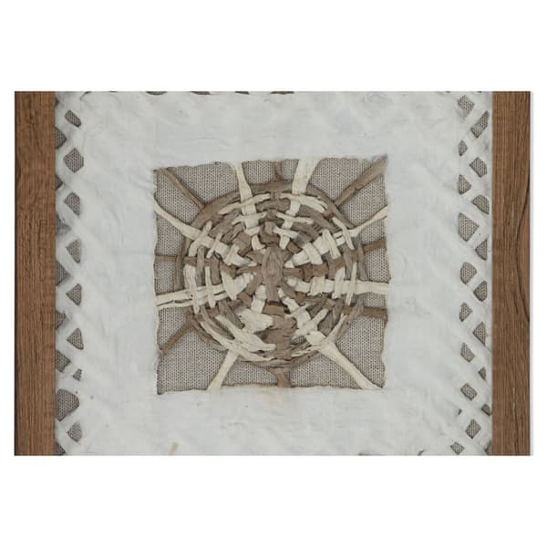 Maleri Home ESPRIT Hvid Natur Moderne 22 x 2 x 22 cm