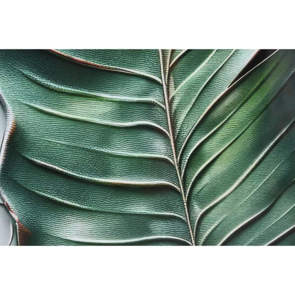 Maleri Home ESPRIT Grøn Palmer Tropisk 80 x 3,5 x 120 cm (2 enheder)