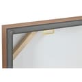 Miniatyrbild 5 av 5: Tavla Home ESPRIT Grå Orange Ko Modern Lackad 82 x 4,5 x 82 cm (2 antal)
