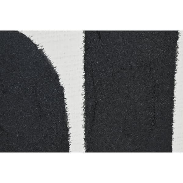 Tavla Home ESPRIT Amor! Vit Svart Modern 103 x 4,5 x 143 cm
