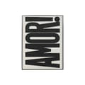 Miniatyrbild 5 av 5: Tavla Home ESPRIT Amor! Vit Svart Modern 103 x 4,5 x 143 cm