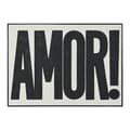 Miniatyrbild 1 av 5: Tavla Home ESPRIT Amor! Vit Svart Modern 103 x 4,5 x 143 cm