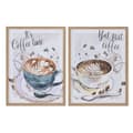 Pikkukuva 1 / 4: Maalaus Home ESPRIT Ruskea Harmaa Vintage 30 x 1,8 x 40 cm (2 osaa)