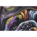 Pikkukuva 3 / 4: Maalaus Home ESPRIT Musta Moderni Koira 60 x 3 x 90 cm (2 osaa)