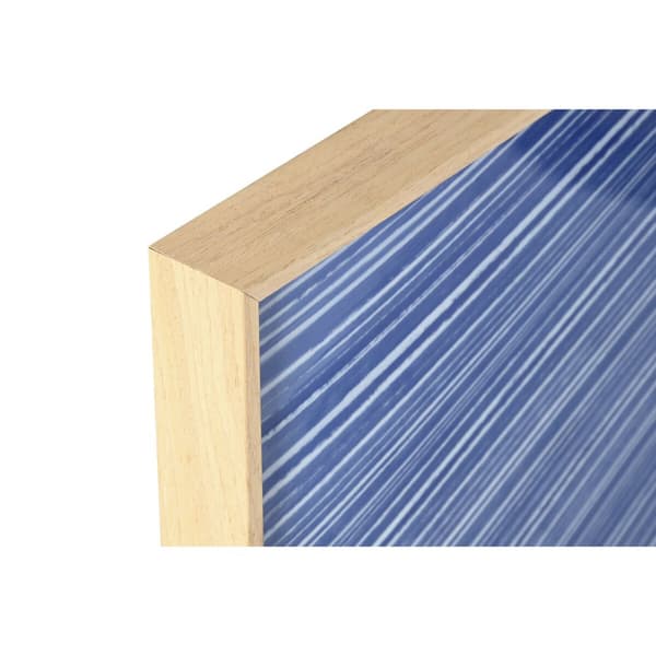Maalaus Home ESPRIT Keltainen Sininen Moderni 120 x 3,5 x 120 cm (2 osaa)