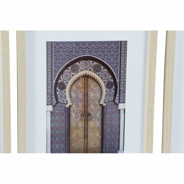 Tavla DKD Home Decor Arab (35 x 2 x 45 cm) (4 antal)