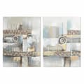 Pikkukuva 1 / 3: Maalaus DKD Home Decor Abstrakti Moderni (60 x 3 x 80 cm) (2 osaa)