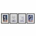 Pikkukuva 1 / 3: Maalaus DKD Home Decor Maljakko (35 x 2,5 x 45 cm) (35 x 2 x 45 cm) (4 osaa)