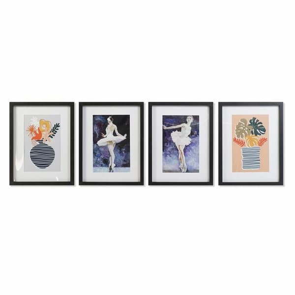 Maalaus DKD Home Decor (35 x 2,5 x 45 cm) (35 x 2 x 45 cm) (4 osaa)