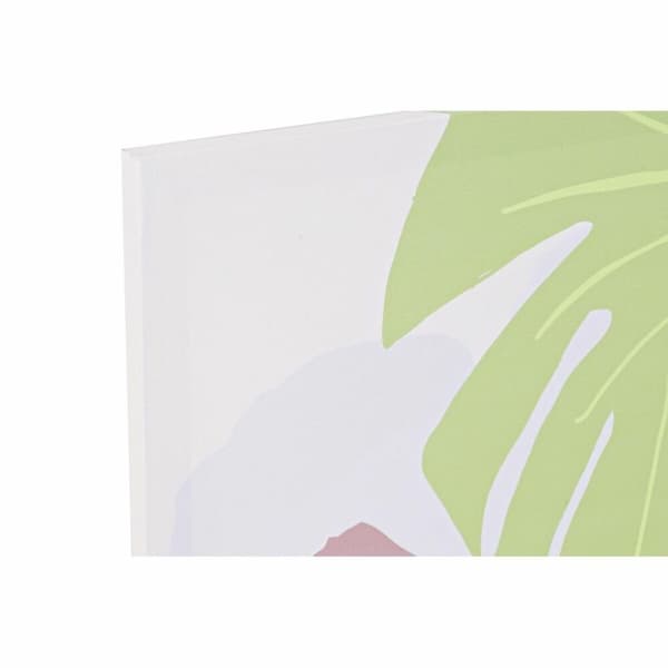 Maalaus DKD Home Decor Trooppinen (50 x 1,8 x 70 cm) (2 osaa)