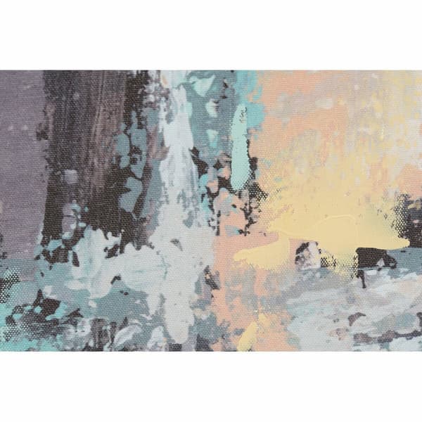 Tavla DKD Home Decor Abstrakt Modern (60 x 2,5 x 60 cm) (2 antal)