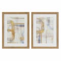 Miniatyrbild 1 av 3: Tavla DKD Home Decor Abstrakt (30 x 3 x 40 cm) (2 antal)