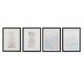 Pikkukuva 1 / 3: Maalaus DKD Home Decor Vuori (30 x 3 x 40 cm) (4 osaa)
