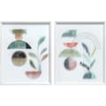 Pikkukuva 1 / 4: Maalaus DKD Home Decor Abstrakti Moderni (40 x 3,8 x 50 cm) (2 osaa)