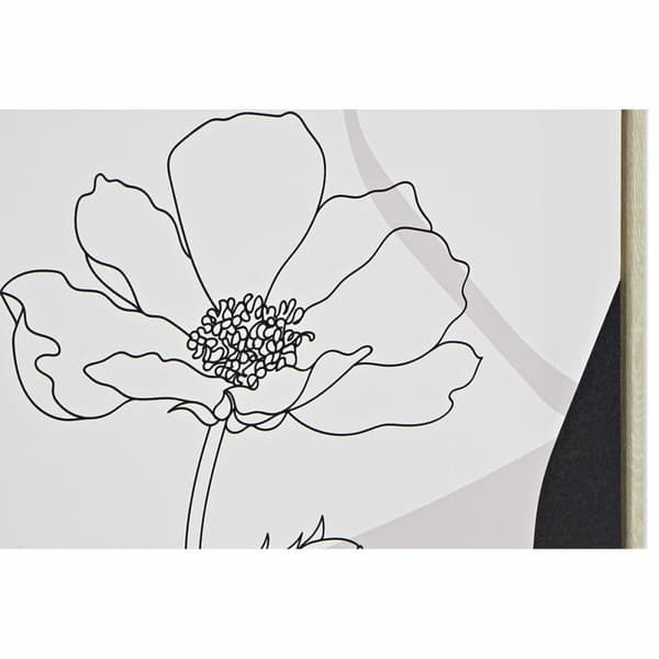 Maleri DKD Home Decor S3018016 Abstrakt (40 x 2,5 x 50 cm) (4 enheder)