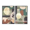 Miniatyrbillede 1 af 3: Maleri DKD Home Decor Abstrakt Moderne (83 x 4,5 x 122,5 cm) (83 x 4,5 x 123 cm) (2 enheder)