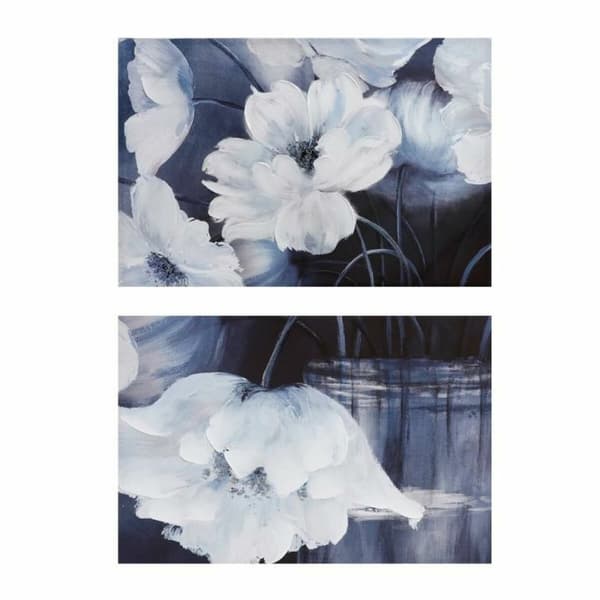 Maleri DKD Home Decor Traditionel (2 enheder) (90 x 3 x 60 cm)