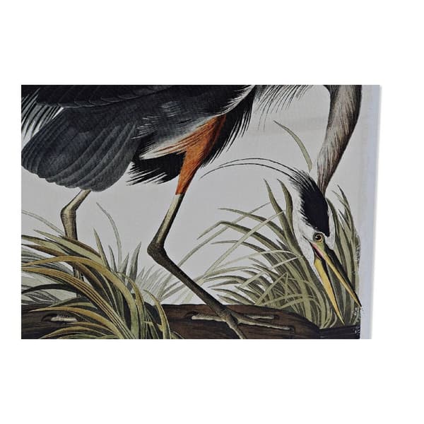 Maleri DKD Home Decor Heron Lintu Orientalsk (50 x 1,8 x 70 cm) (2 enheter)
