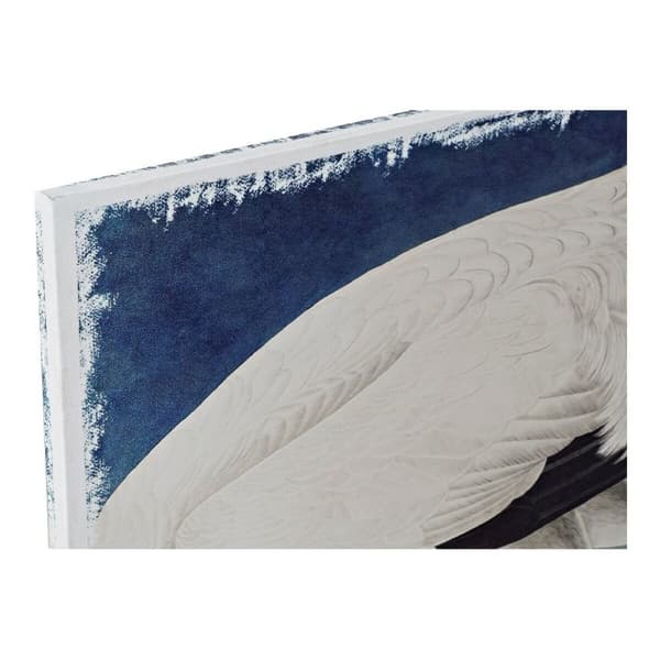 Maleri DKD Home Decor Heron Lintu Orientalsk (50 x 1,8 x 70 cm) (2 enheter)