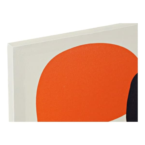 Maleri DKD Home Decor Circle Art Abstrakt Moderne (40 x 1,8 x 50 cm)