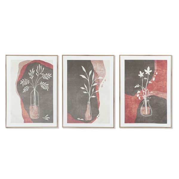 Maleri DKD Home Decor Kukat (50 x 3 x 70 cm)
