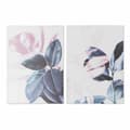 Miniatyrbilde 1 av 3: Maleri DKD Home Decor Tropisk Blad av plante (50 x 1,8 x 70 cm) (2 enheter)