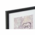 Miniatyrbilde 3 av 3: Maleri DKD Home Decor Buddha Orientalsk (35 x 2,5 x 45 cm) (35 x 2 x 45 cm) (4 enheter)