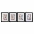 Miniatyrbilde 1 av 3: Maleri DKD Home Decor Buddha Orientalsk (35 x 2,5 x 45 cm) (35 x 2 x 45 cm) (4 enheter)
