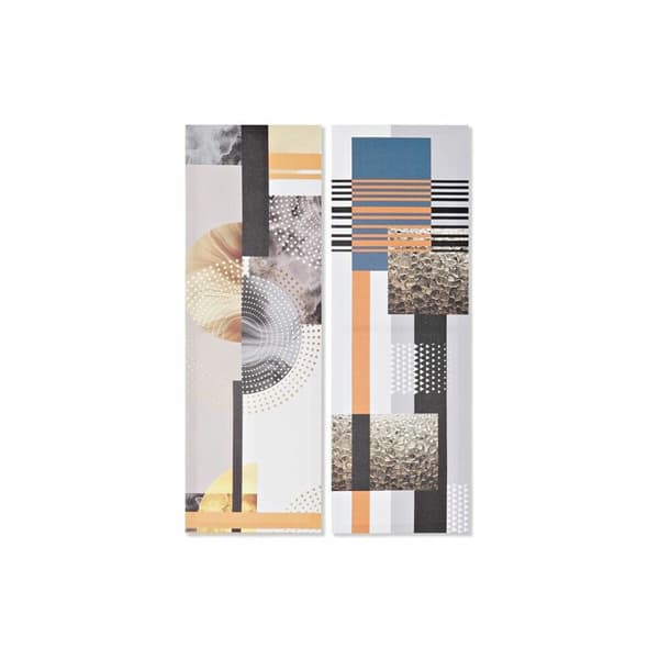 Maleri DKD Home Decor Moderne (90 x 2,3 x 30 cm) (2 enheter) (90 x 2 x 30 cm)