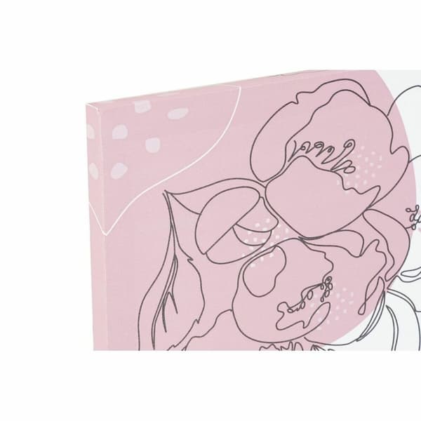 Maleri DKD Home Decor Dame (30 x 1,8 x 40 cm) (4 enheter)