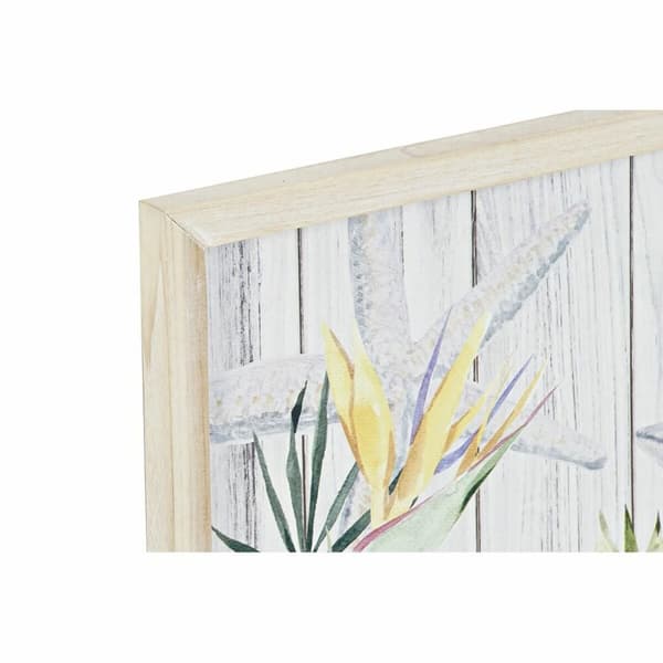 Maleri DKD Home Decor Sommer Middelhavet (40 x 1,8 x 60 cm) (2 enheter)