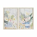 Miniatyrbilde 1 av 3: Maleri DKD Home Decor Sommer Middelhavet (40 x 1,8 x 60 cm) (2 enheter)